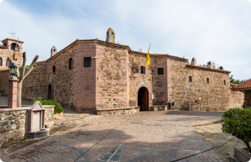 Taxiarchis Monastery, Mantamados, Lesvos